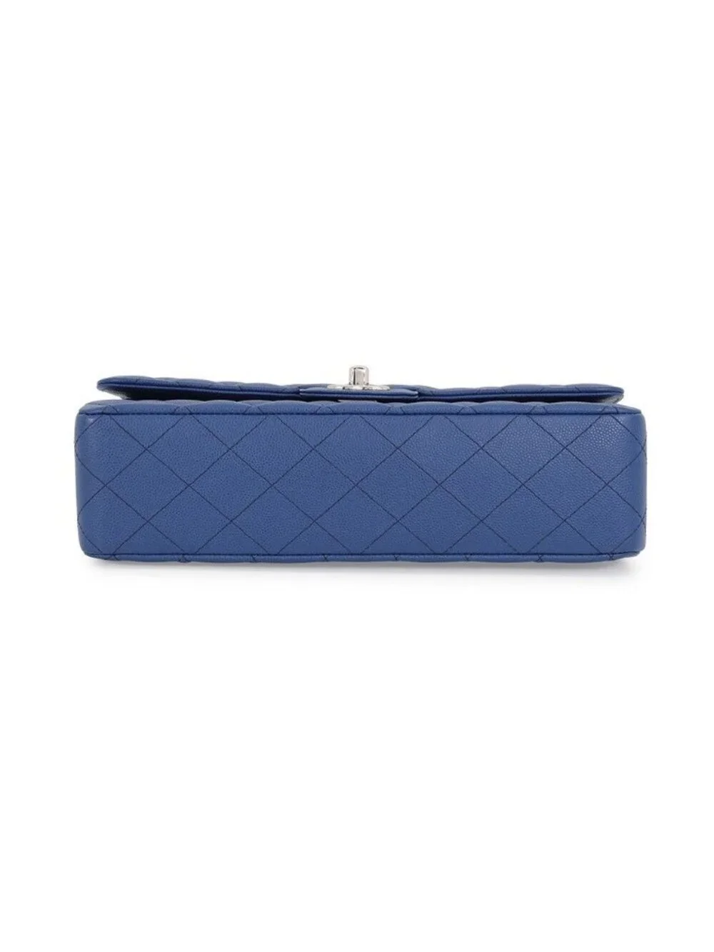 Chanel Chain Shoulder Bag Quilted 25 CC Logo Double Caviar Leather